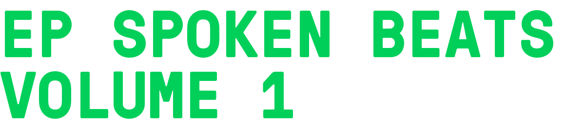 EP SPOKEN BEATS VOLUME 1